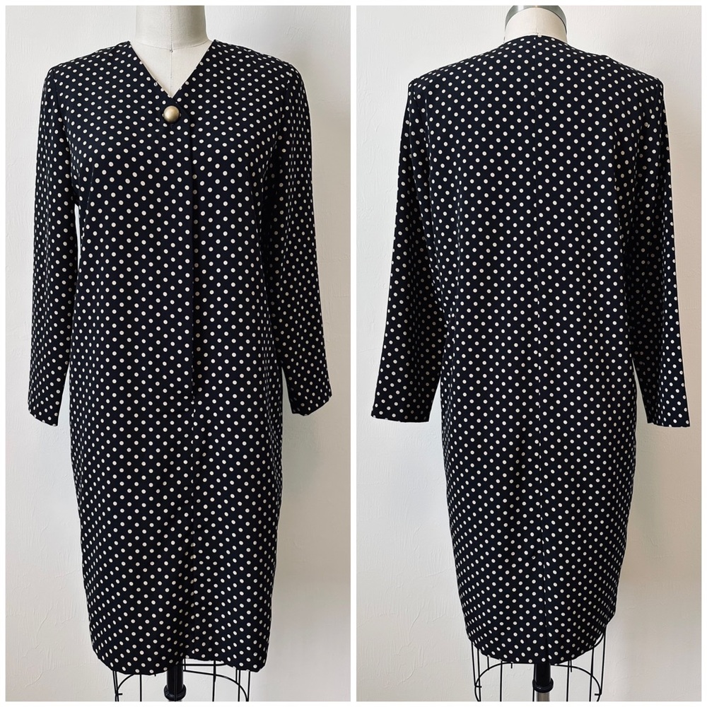 Vintage 80’s/90’s Polka Dot Shirt Dress